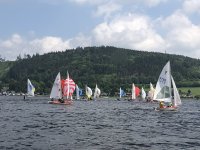 Pokal der Bleilochtalsperre zusammen mit der DM im Jollenmehrkampf